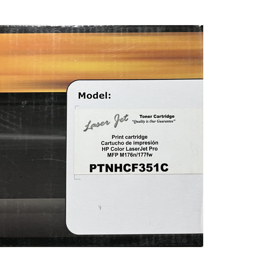 TONER ALTERNATIVO HP CE311 / CF351C CYAN PACIFIC COLOR