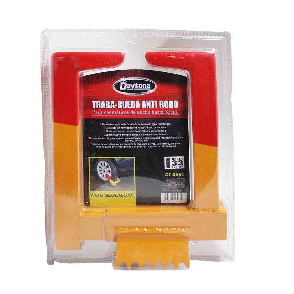TRABA RUEDAS GRANDE ANTIROBO DAYTONA DT-6995