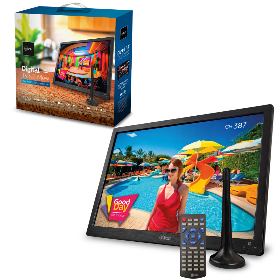 TV DIGITAL PORTATIL DE 14" MLAB 9452