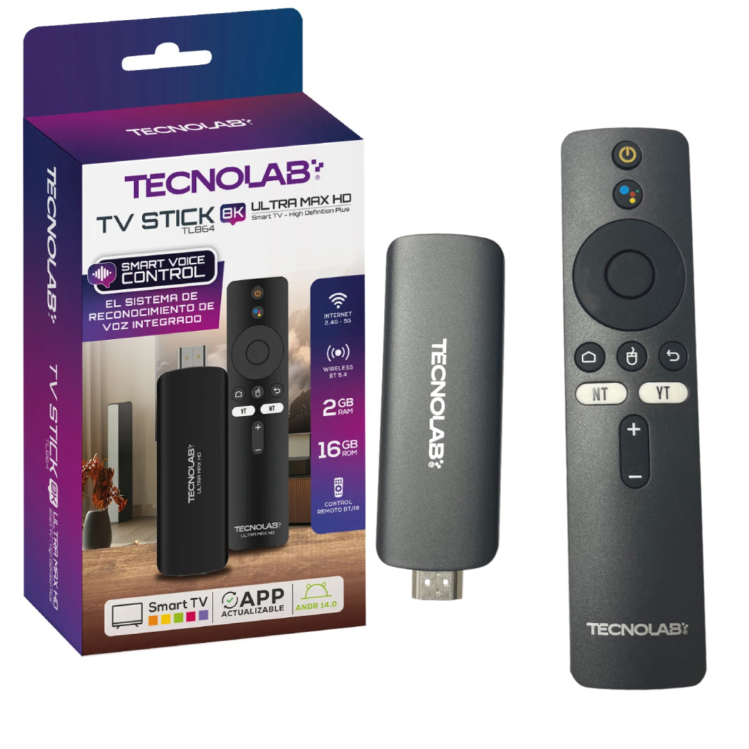 TV STICK 8K TECNOLAB TL864