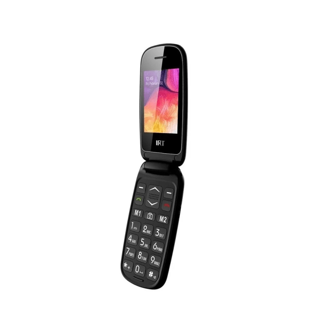 Telefono Senior IRT Doble Pantalla 3G ( 420N / Negro )