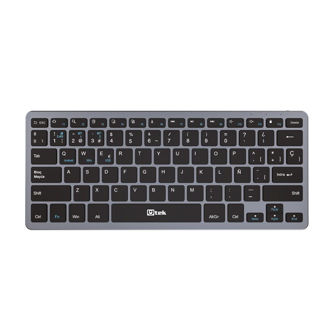 TECLADO INALÁMBRICO/BLUETOOTH T UTEK UT-KBBT2100