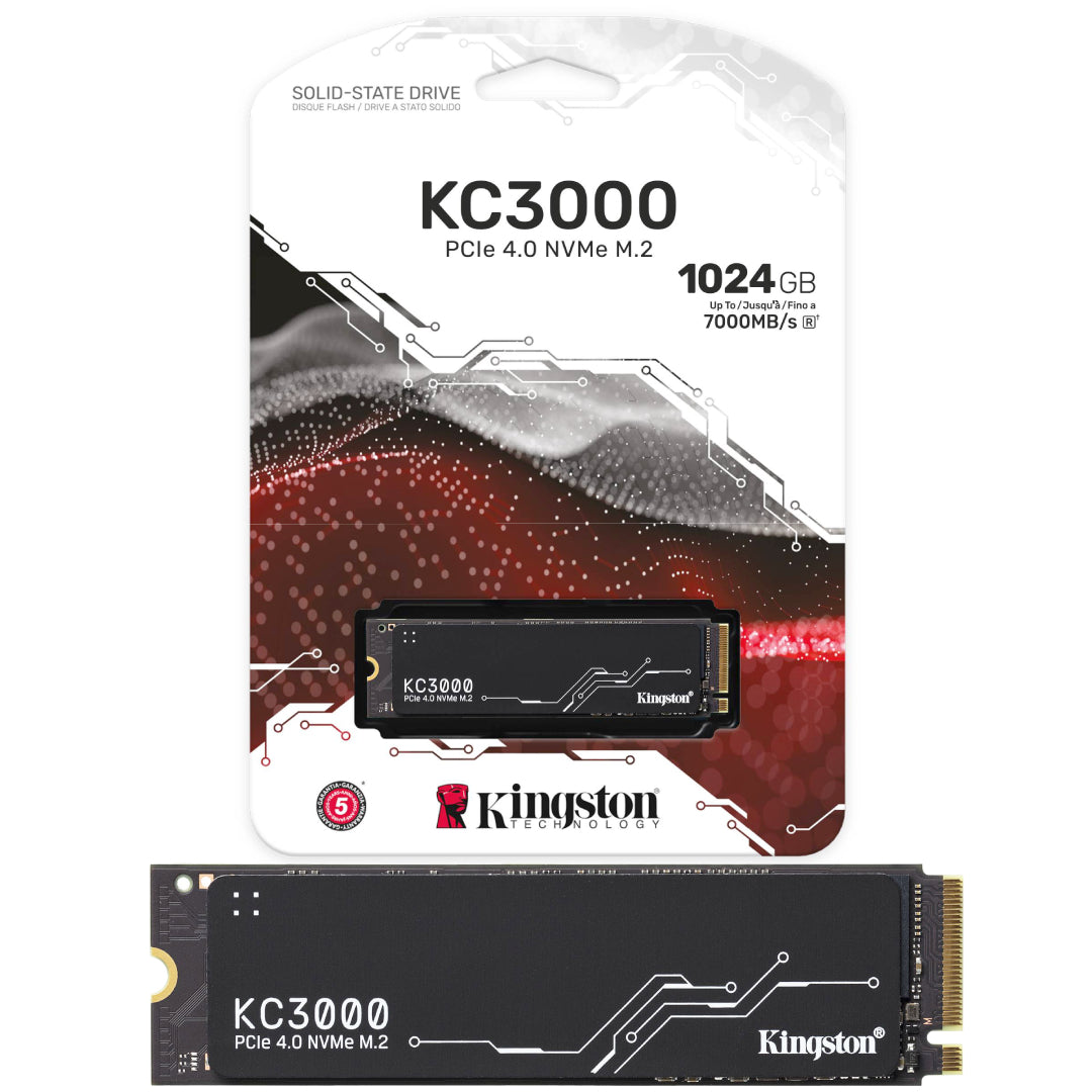 Unidad SSD 1024GB KC3000 PCIe 4.0 NVMe M.2