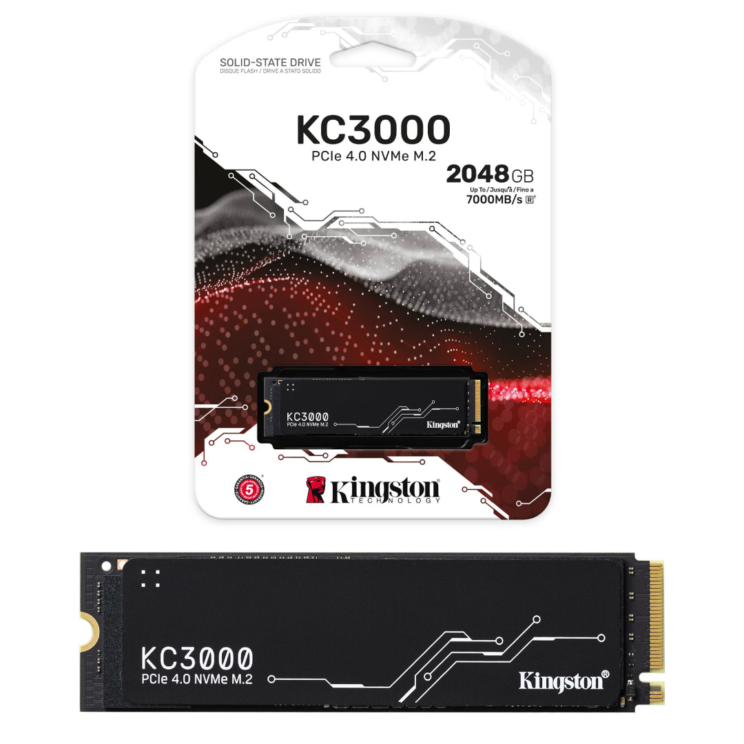Unidad SSD 2048GB KC3000 PCIe 4.0 NVMe M.2