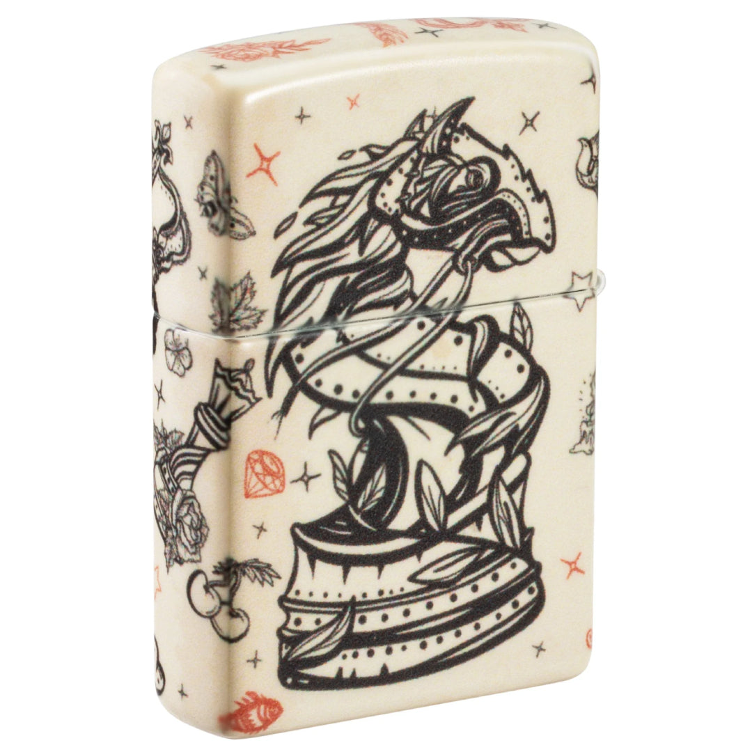 ZIPPO 46029 CHESS DESIGN