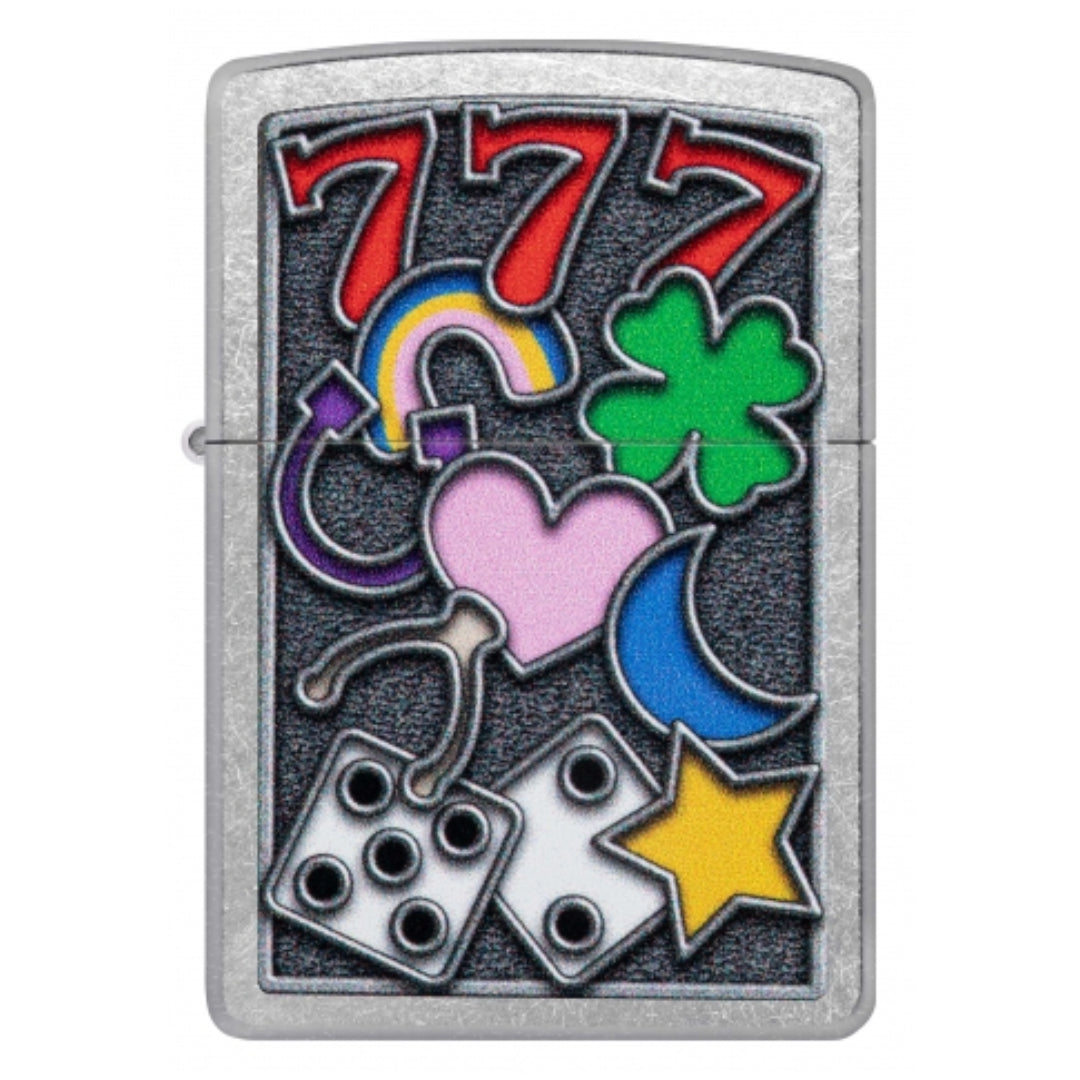 ZIPPO 48682 ALL LUCK DESIGN