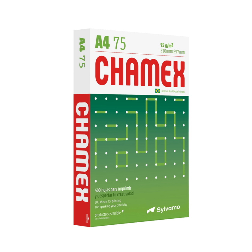 Resma Papel Fotocopia Chamex A4 500 Hojas
