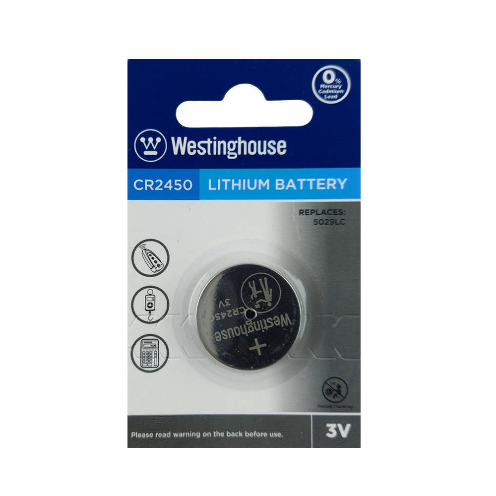 Pilas CR2450 WESTINGHIUSE