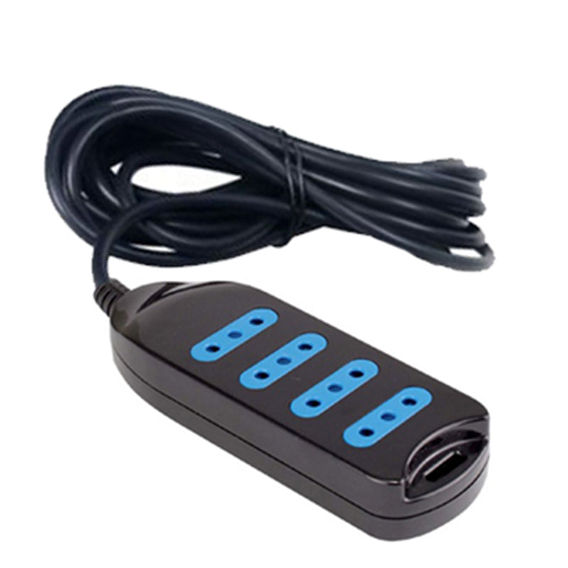 Alargadores De Corriente Philco ( 5mts ) Negro