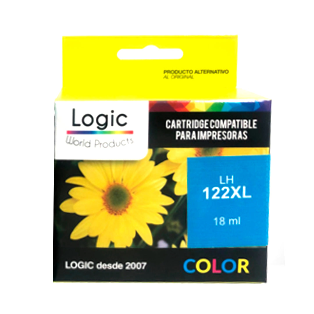 Tinta Catridge Alternativo Logic 122XL Color