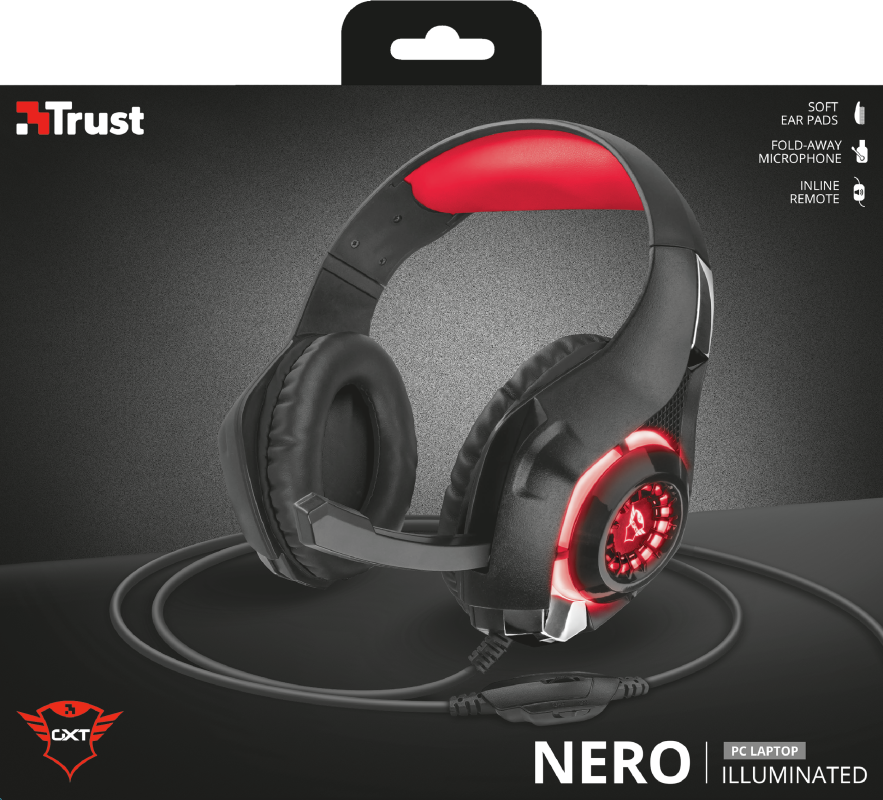 Audífonos Gamer GXT 313 Nero Trust PC (21601)