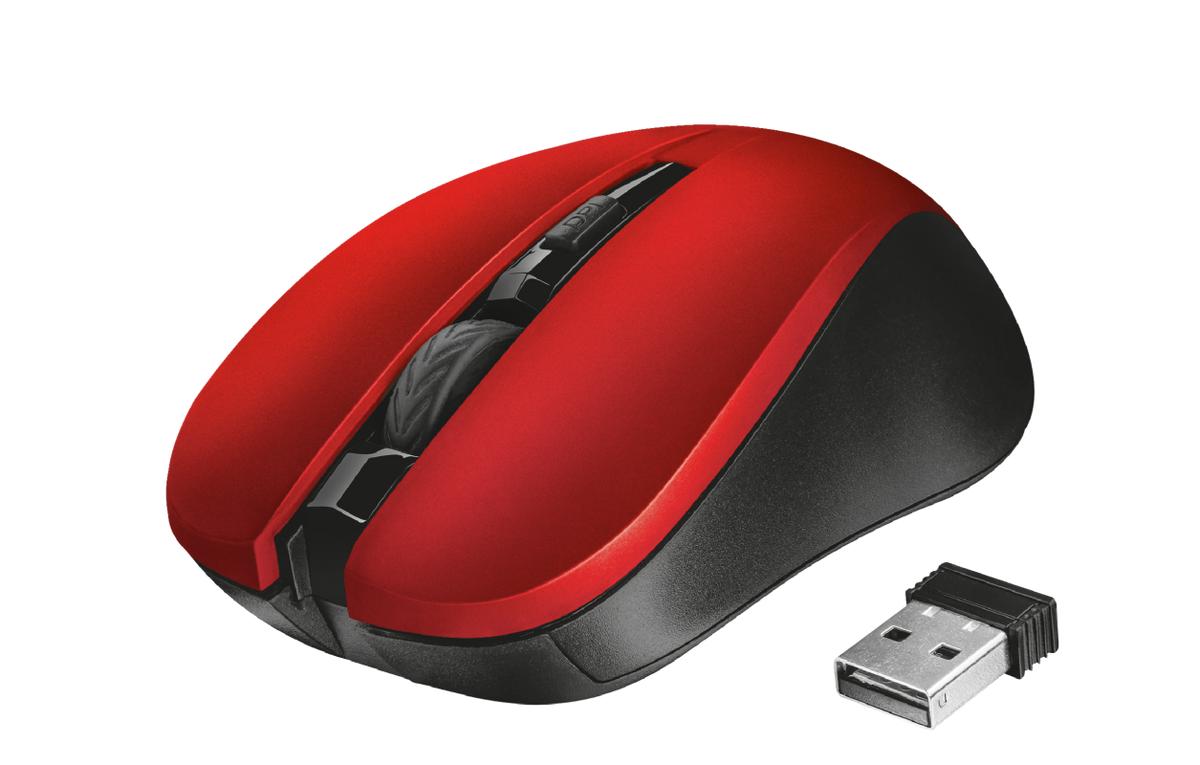 Mouse Inalámbrico USB Trust SILENCE CLICK (21871-02) Blanco
