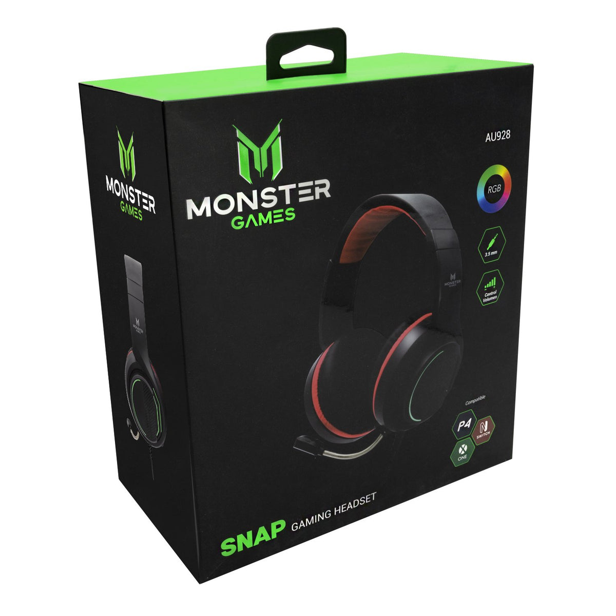 Audífonos Gamer Monster Snap AU928