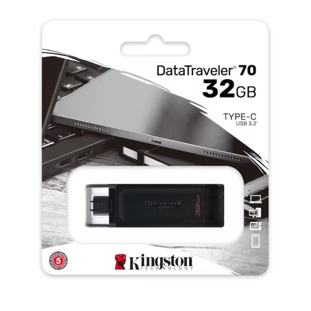 PENDRIVE 32GB TIPO-C 3.2 TRAVELER 70 KINGSTON