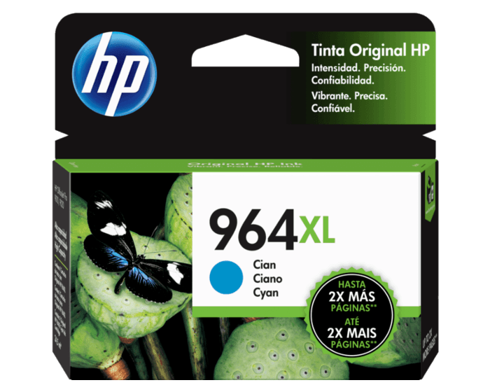 Tinta Hp 964XL Cyan Original