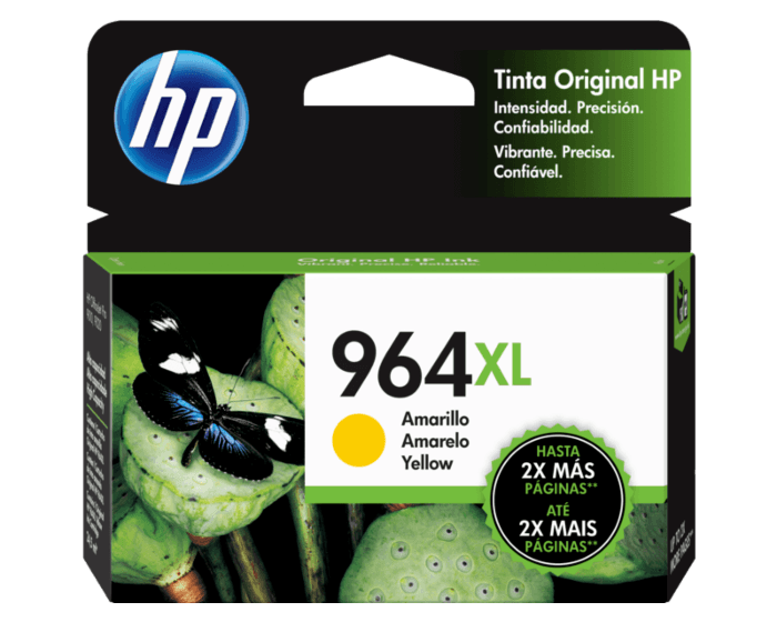 Tinta Hp 964XL Amarilla Original