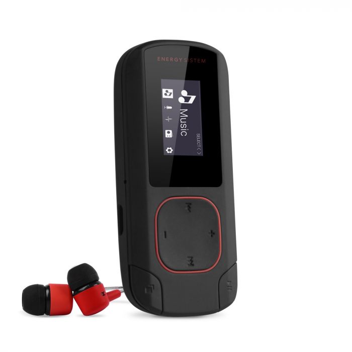 Mp3 8 GB Energy Sistem Clip roja