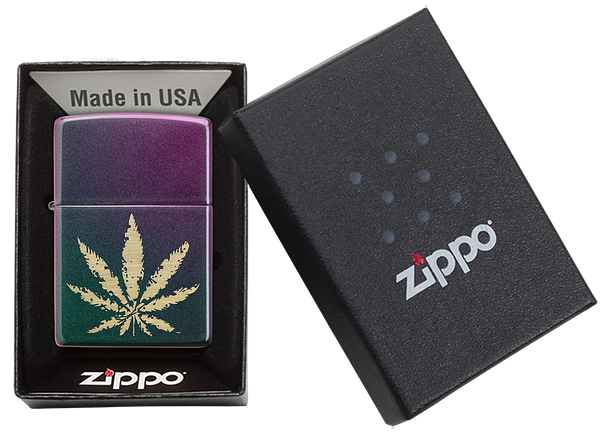 Zippo 49185 Cannabis Design