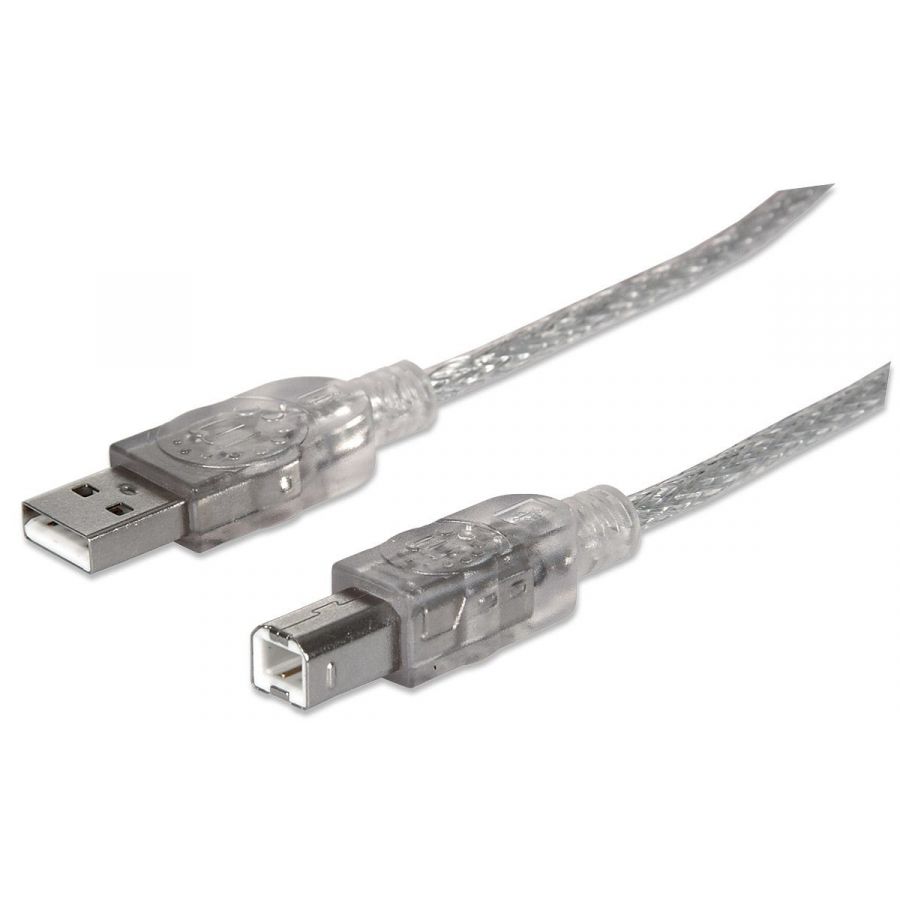 Cable USB De Impresora Manhattan 3 metros