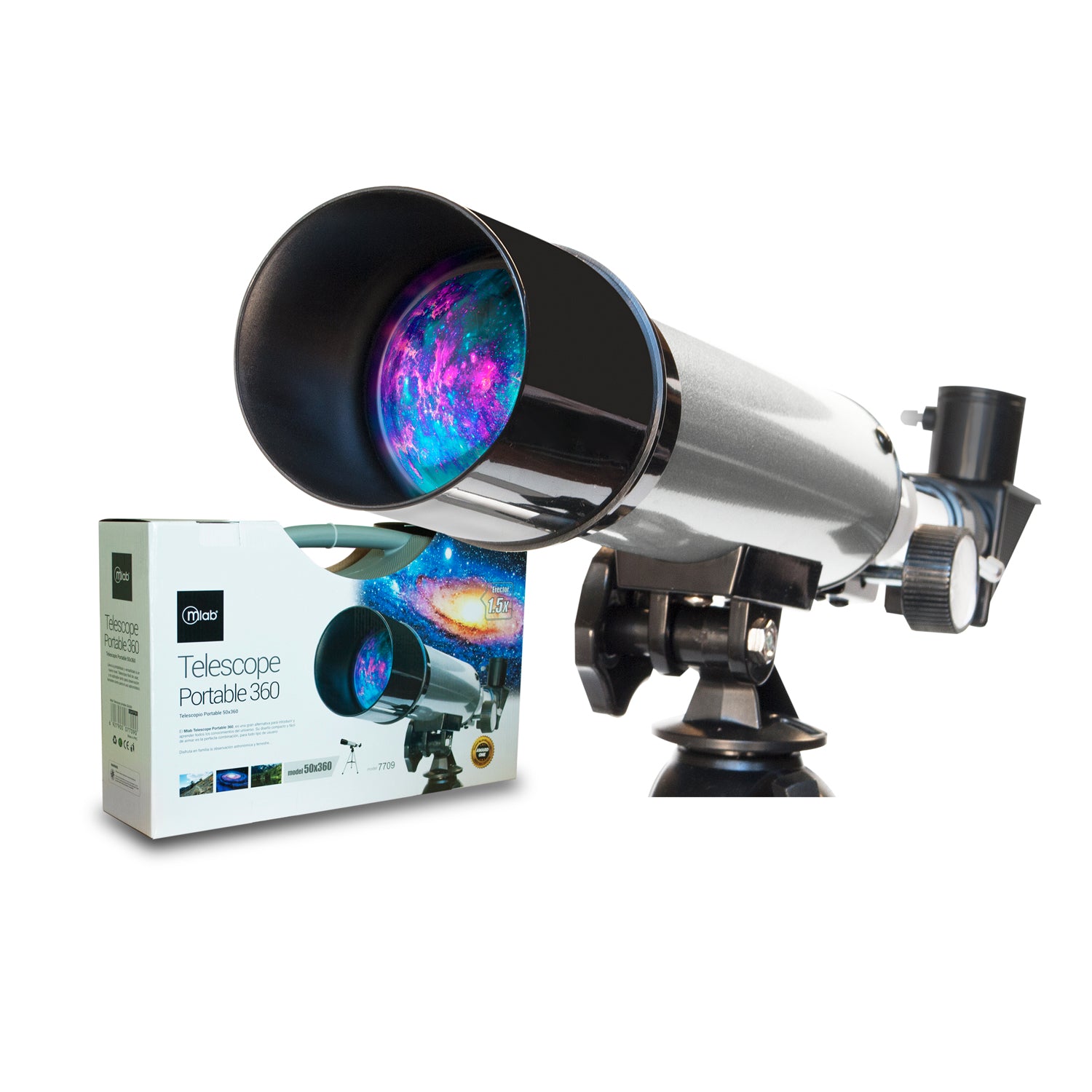 Telescopio Portable 50x360 Mlab 7709