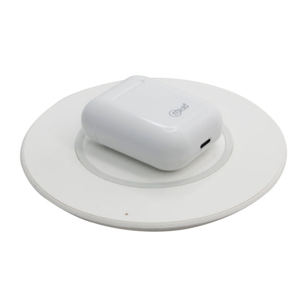 Audífonos Fully Wireless Sound Touch &amp; Charger Mlab Blanco (8721)