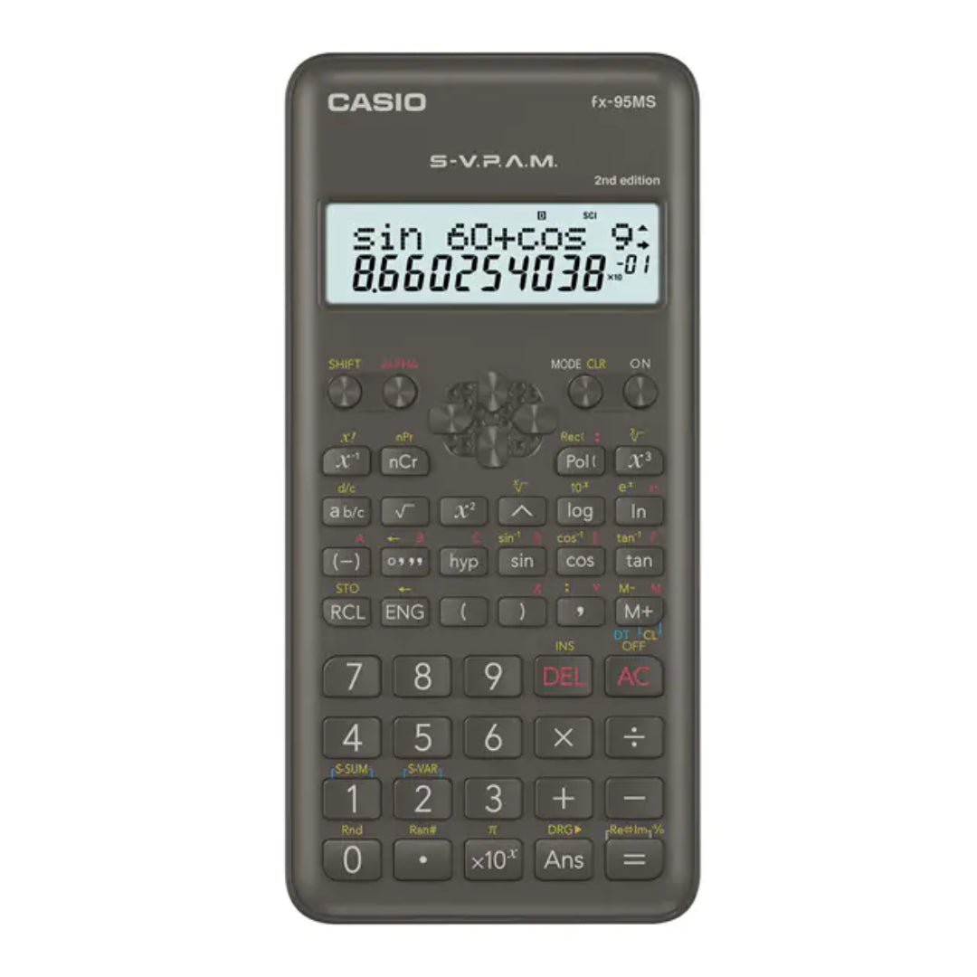CALCULADORA CIENTIFICA CASIO FX-95MS 2DA E