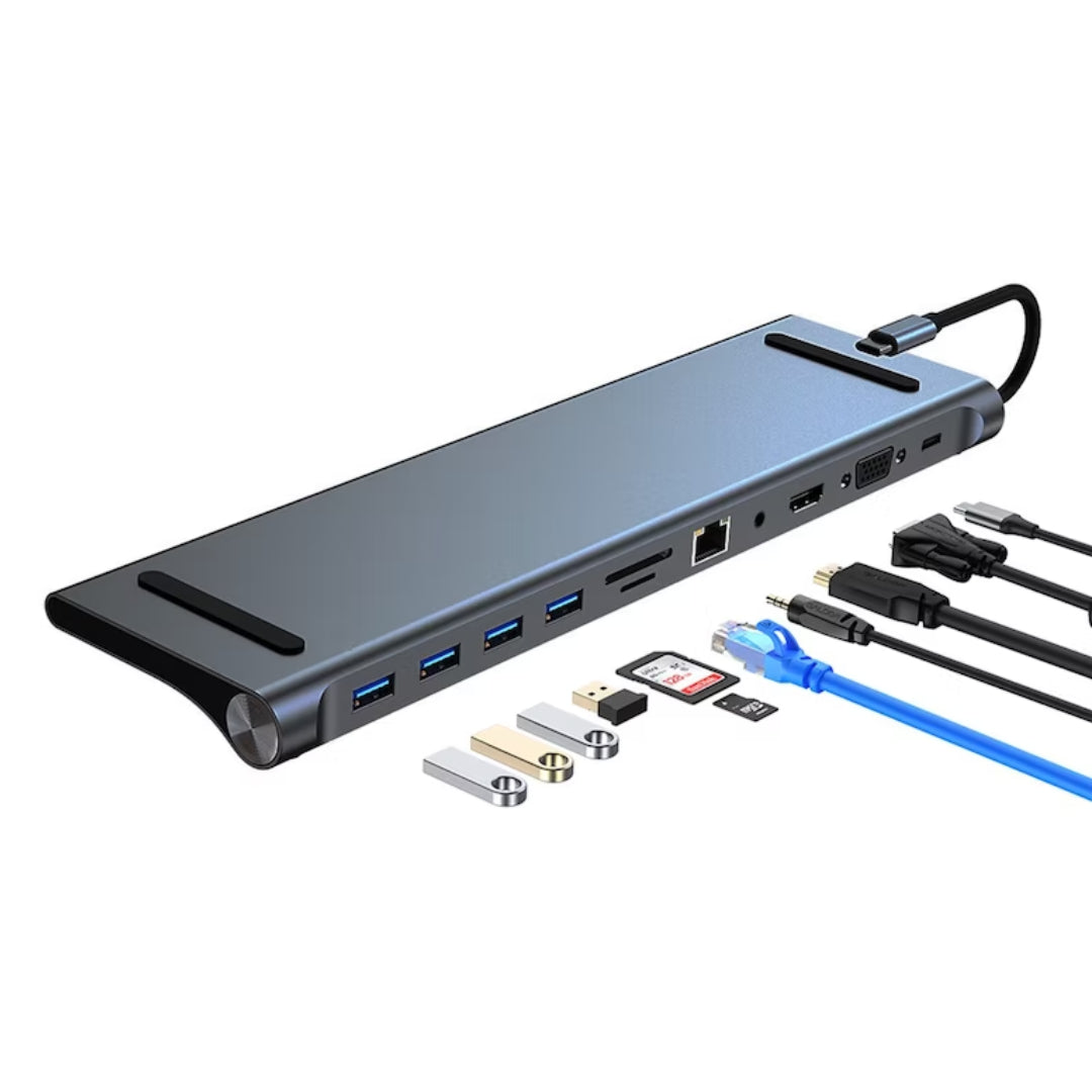 HUB TIPO-C 11 EN 1 AV10186