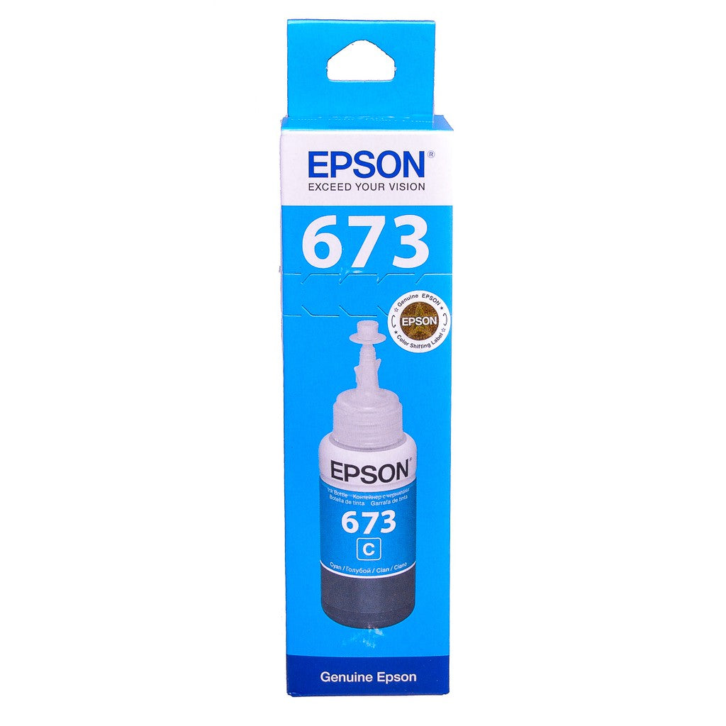 Tinta Botella Epson 673 Cyan