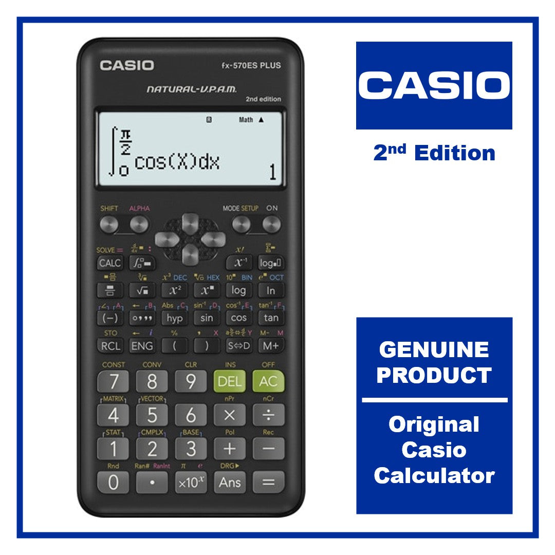 Calculadora Casio Fx-570ES Plus 2 edicion