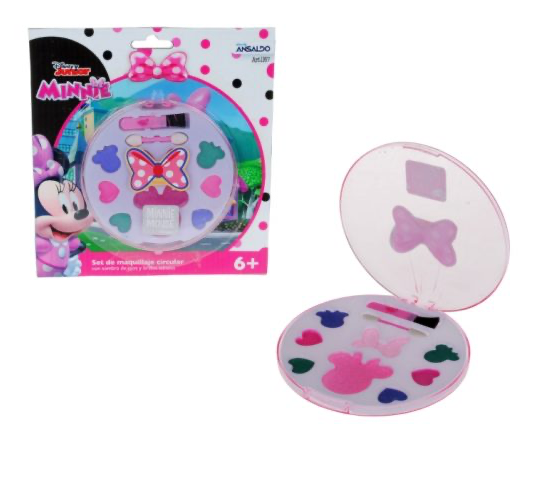 SET MAQUILLAJE CIRCULAR MINNIE DISNEY JUNIOR