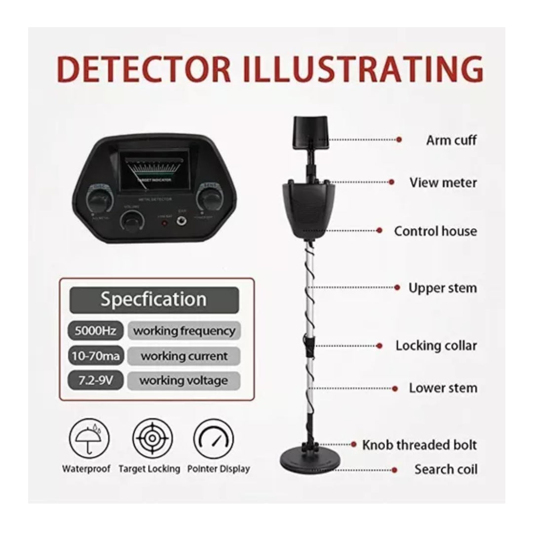 Detector de Metales de Mano DBG1462