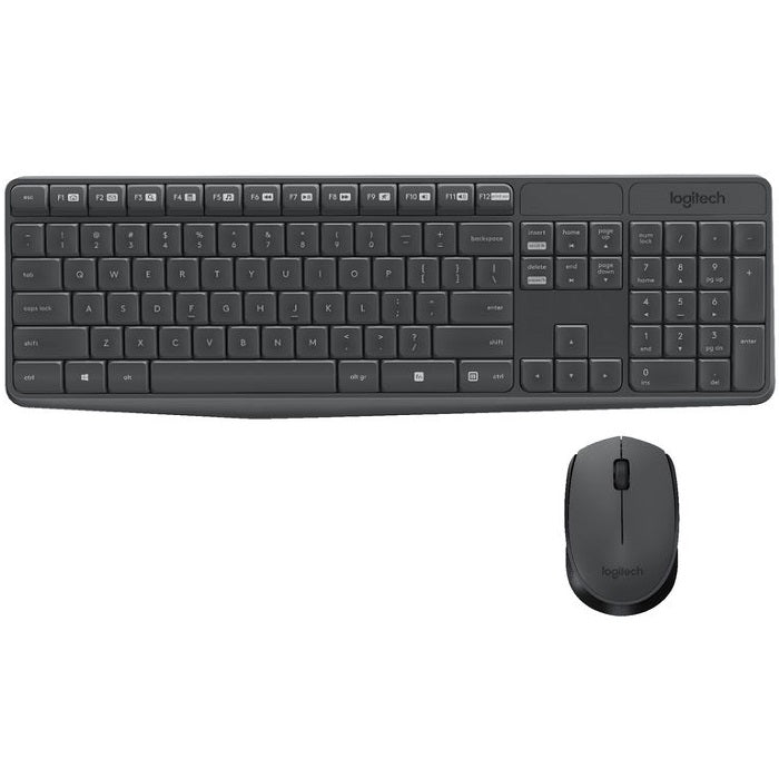 Kit Teclado + Mouse Inalámbrico Logitech MK235