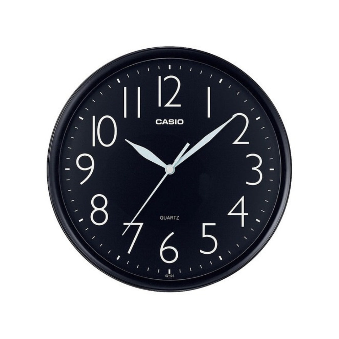 Reloj de Pared Casio IQ-05-1DF Analógico Resina Blanco
