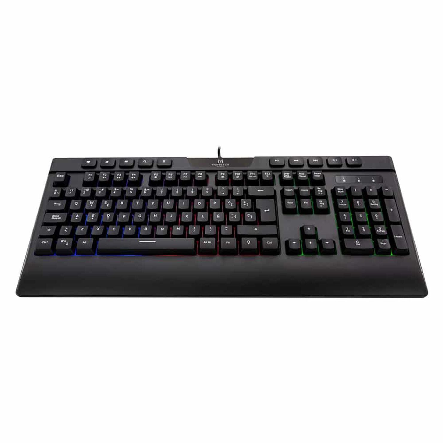 TECLADO GAMER RGB INCEPTION MONSTER T1027