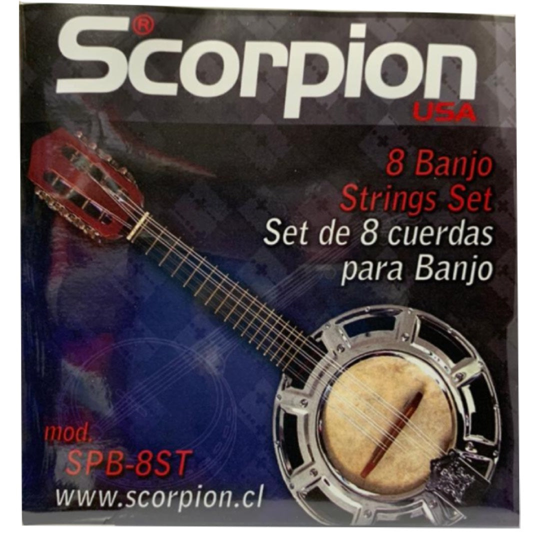 SET DE 8 CUERDAS BANJO SCORPION