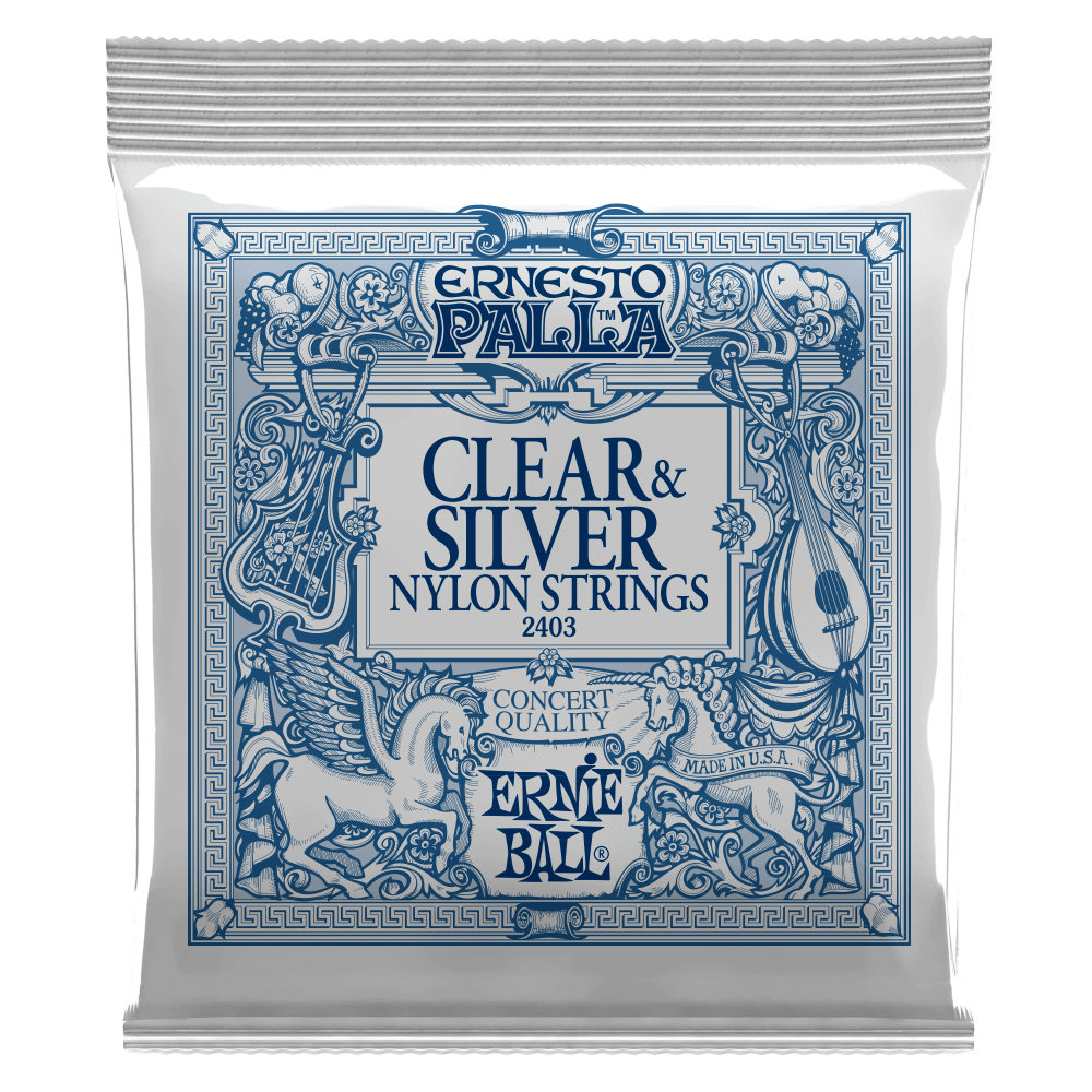 Set Cuerdas Ernie Ball Para Guitarra Clásica Nylon ( Ernesto Palla ) 2403