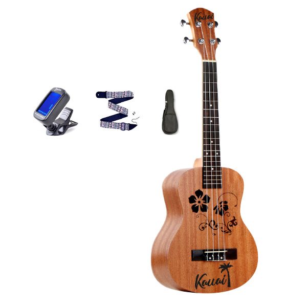 Ukelele Kauai 21" Sonnet Marrón Full Set 8403
