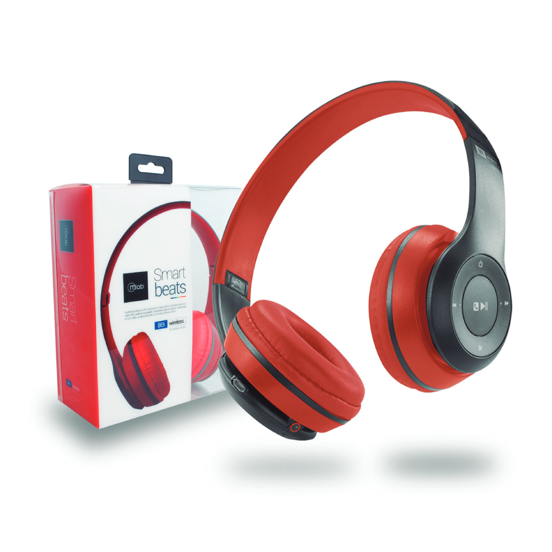 Audífonos BT Smart Beats Rojo MLAB