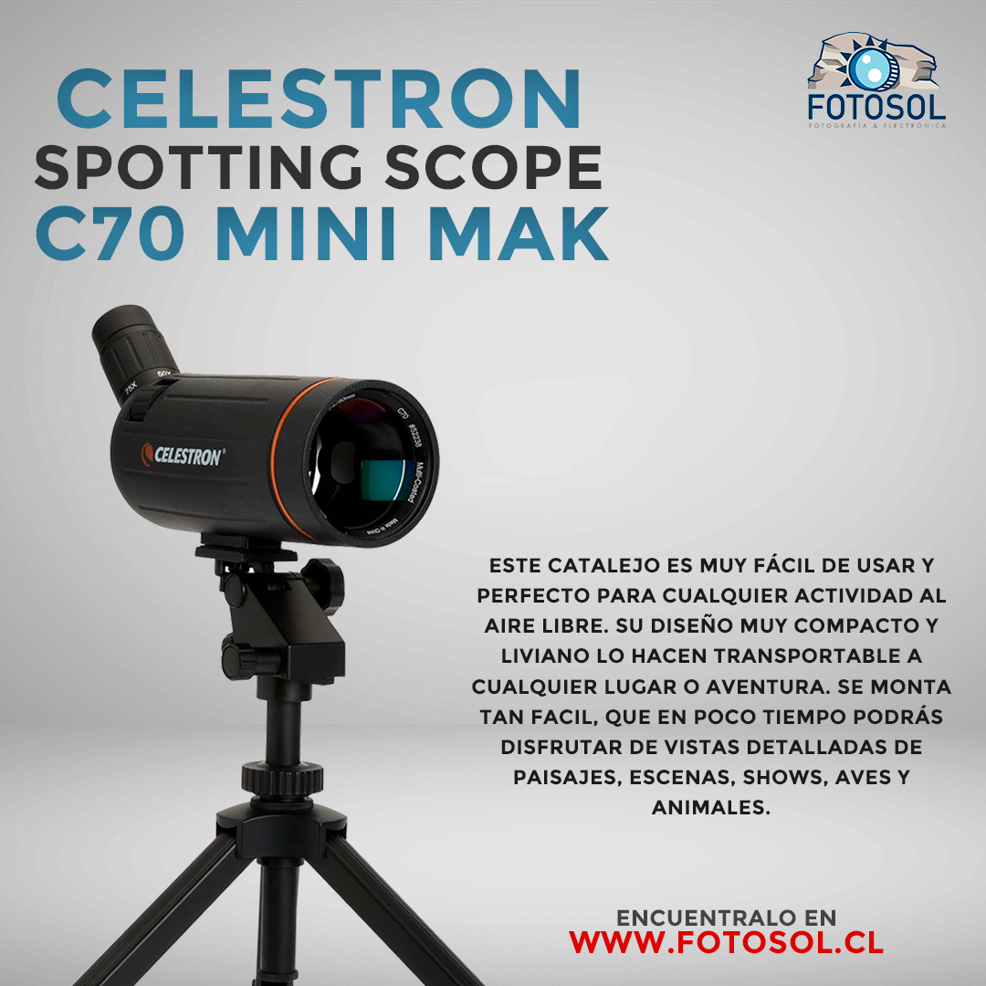 Spotting Scope C70 Mini Mak Celestron