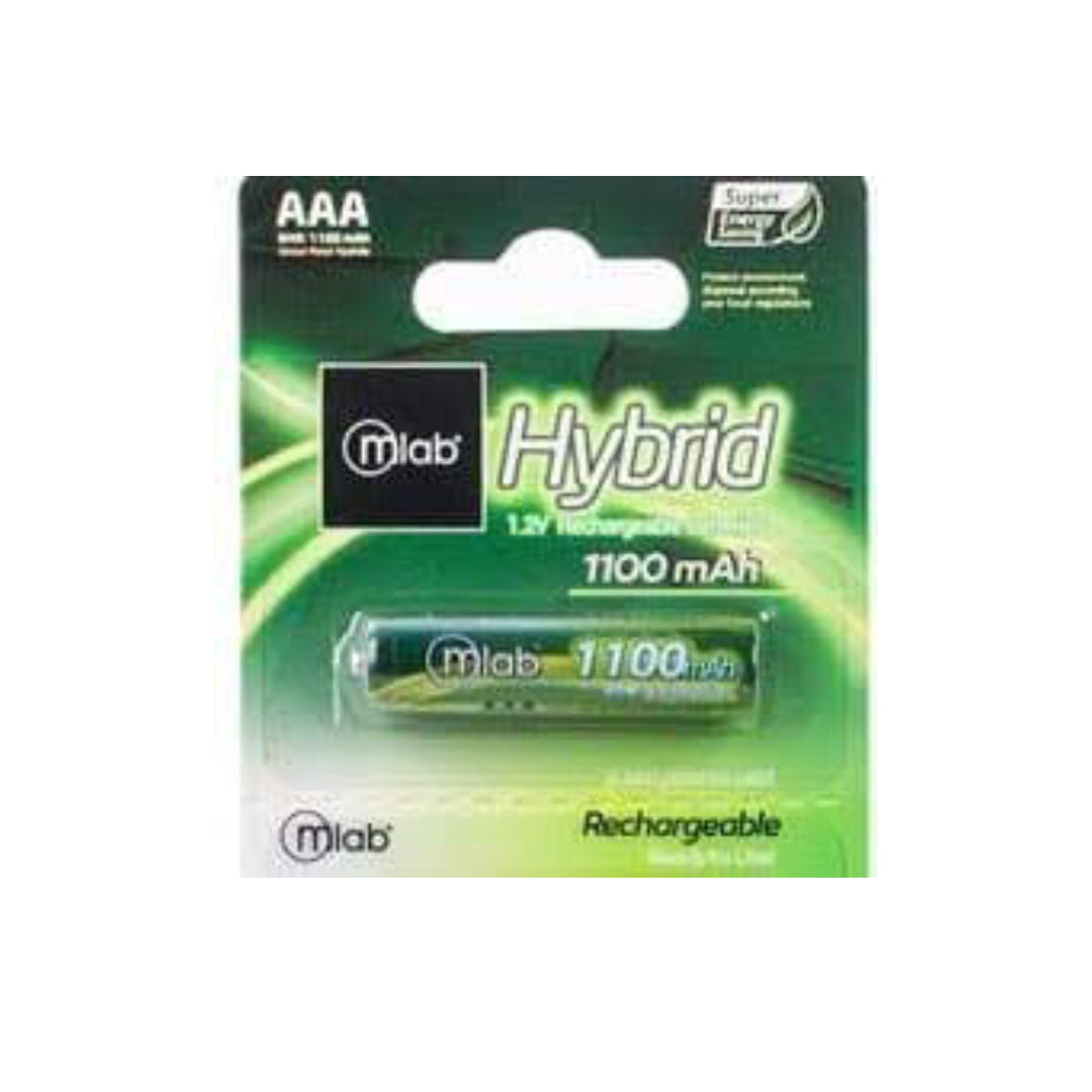 Baterias Pila AAA x 1 Mlab Recargable 1100 mAh