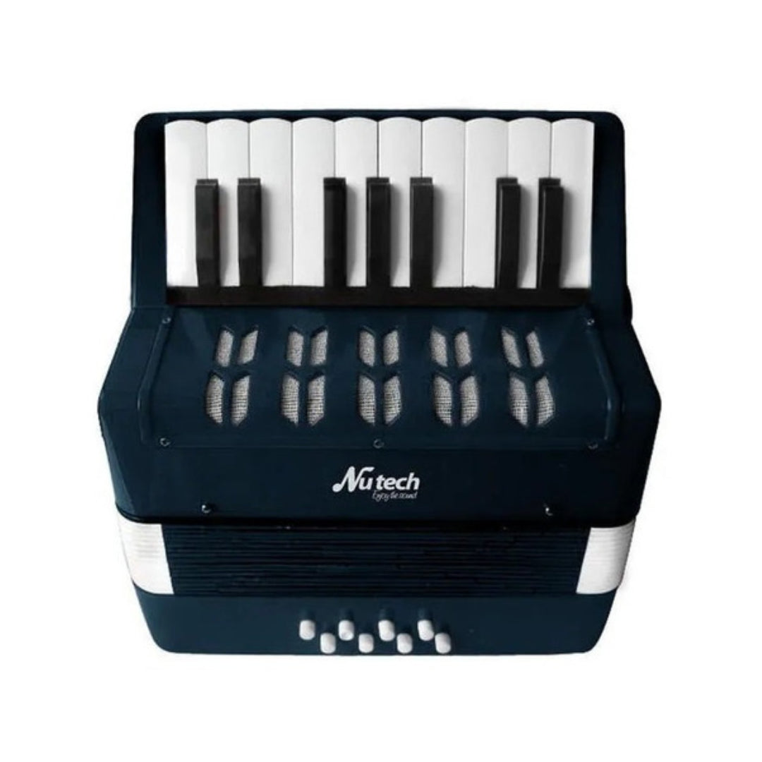 Acordeon Para Niño Negro 17 Notas Nutech (5411)
