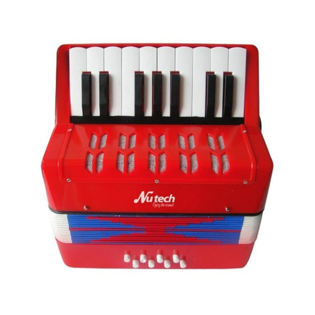 Acordeon Para Niño ROJO 17 Notas Nutech