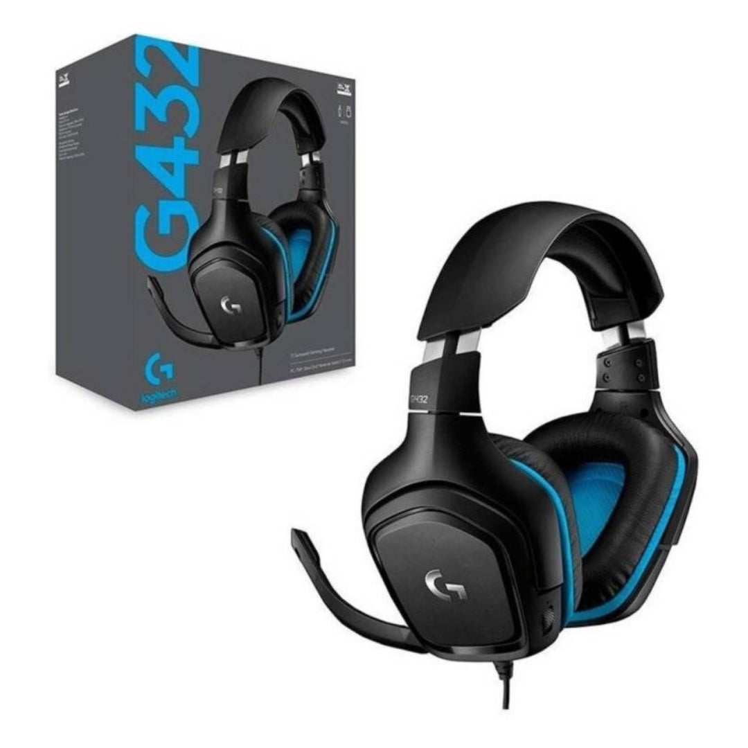 Audífonos Gamer Logitech G432 (Multiplataforma)