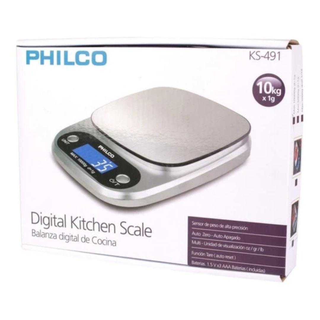 Balanza / pesa de cocina Philco KS-491