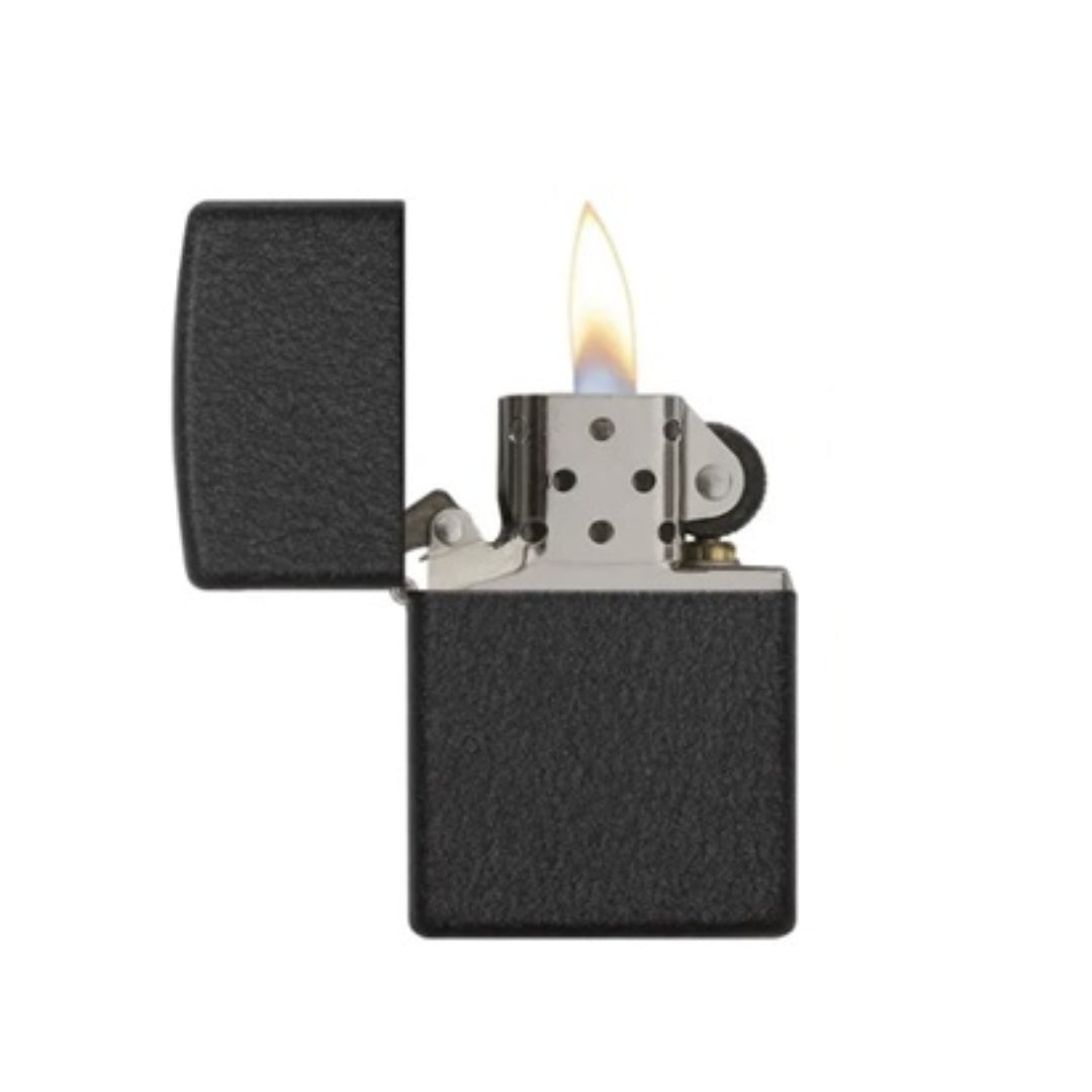 ZIPPO 236 REG BLACK CRACKLE