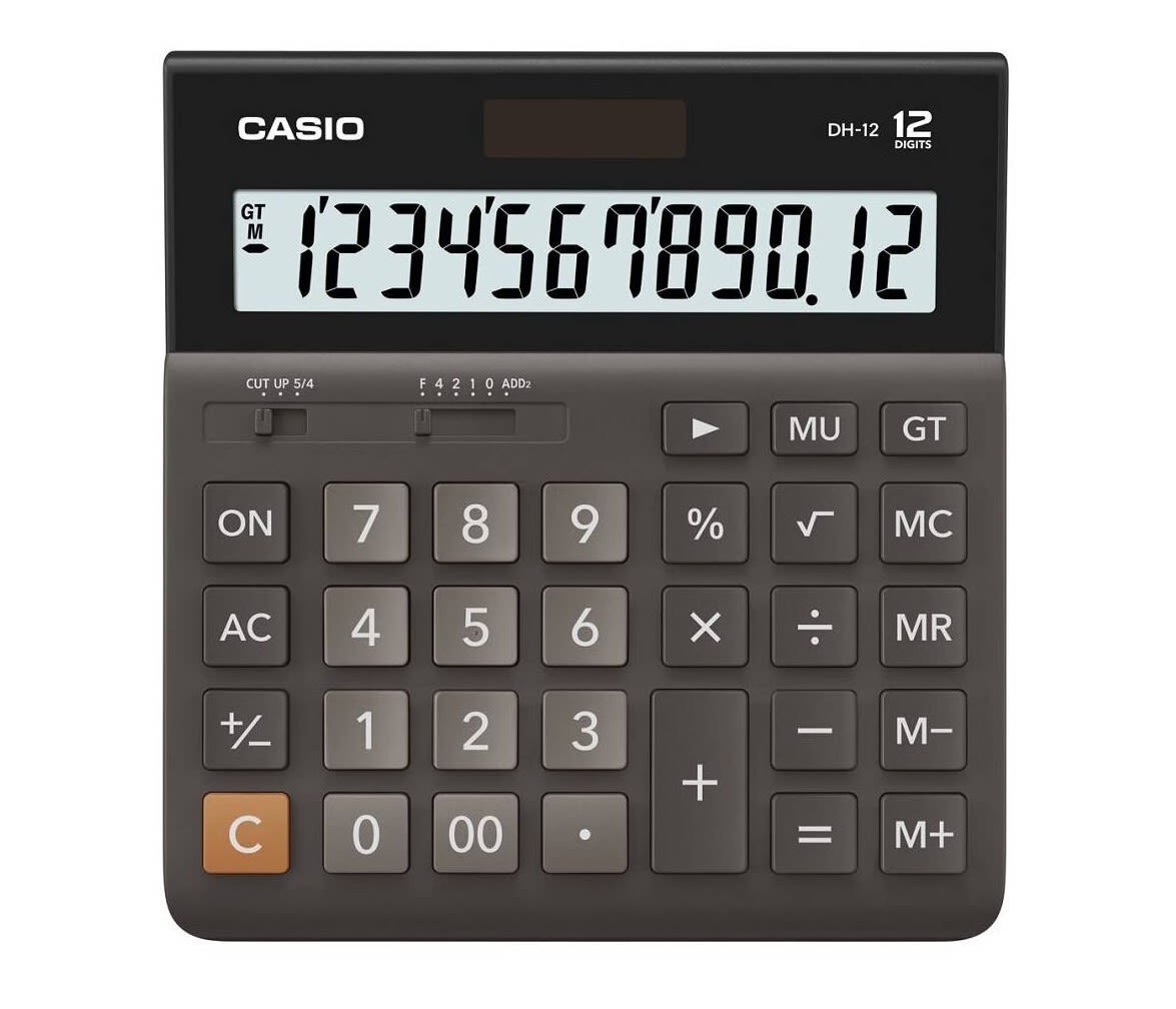 Calculadora Casio DH-12 formato ancho
