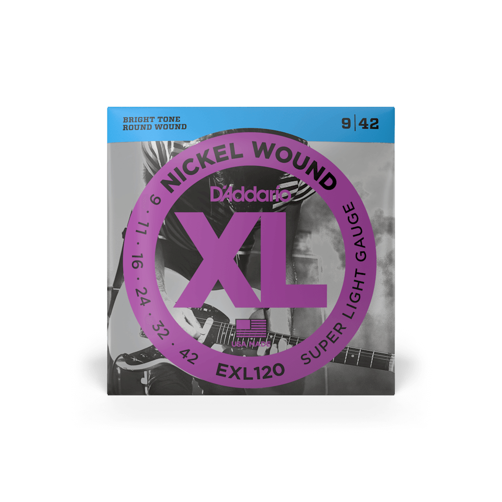 D´ADDARIO EXL120 Cuerdas para Guitarra Eléctrica 9-42