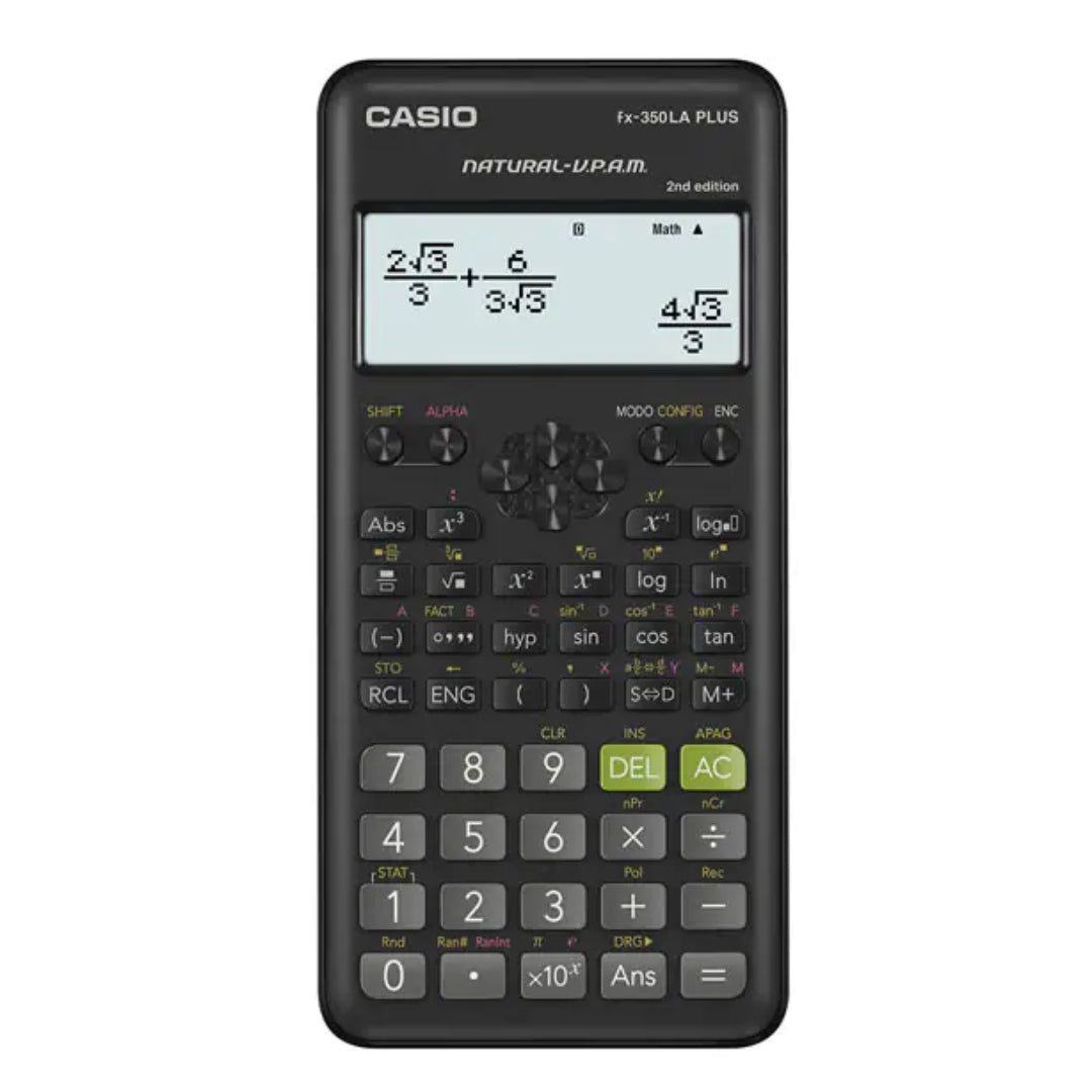 CALCULADORA CIENTIFICA CASIO FX-350LA PLUS 2DA E