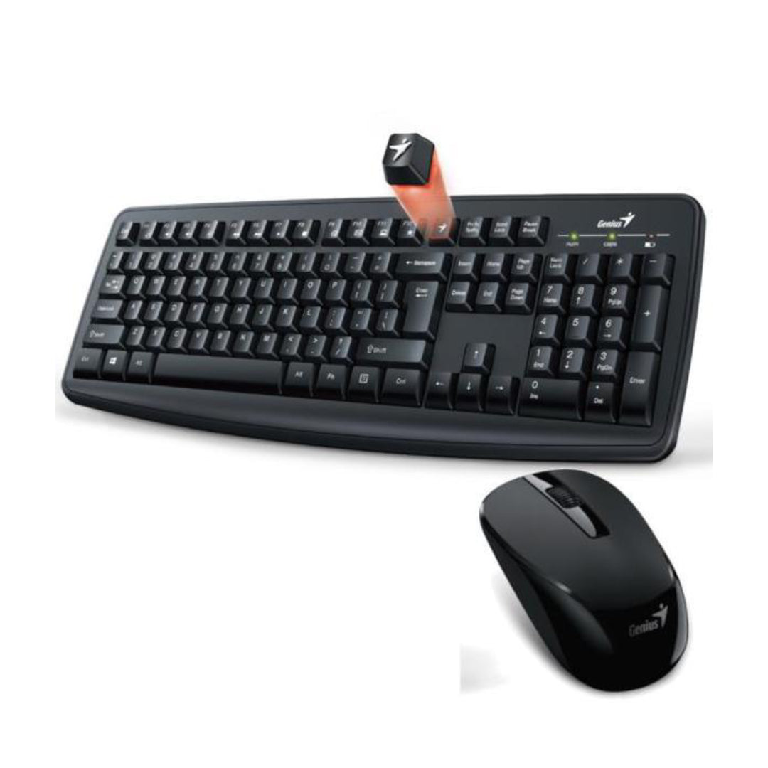 PACK INALAMBRICO TECLADO + MOUSE SMART KEY KM-8100 GENIUS