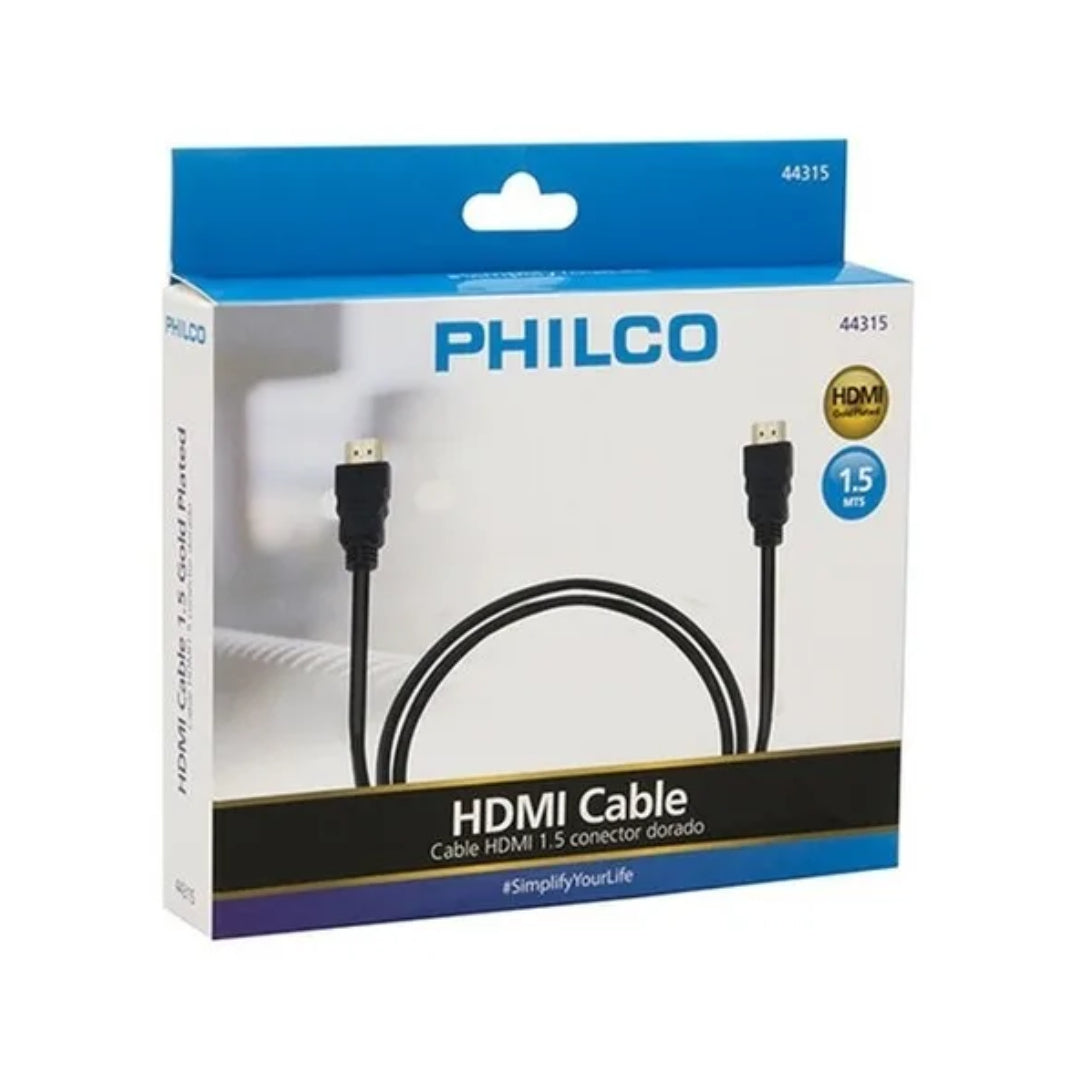 Cable HDMI 1.5 Metros PHILCO 44315